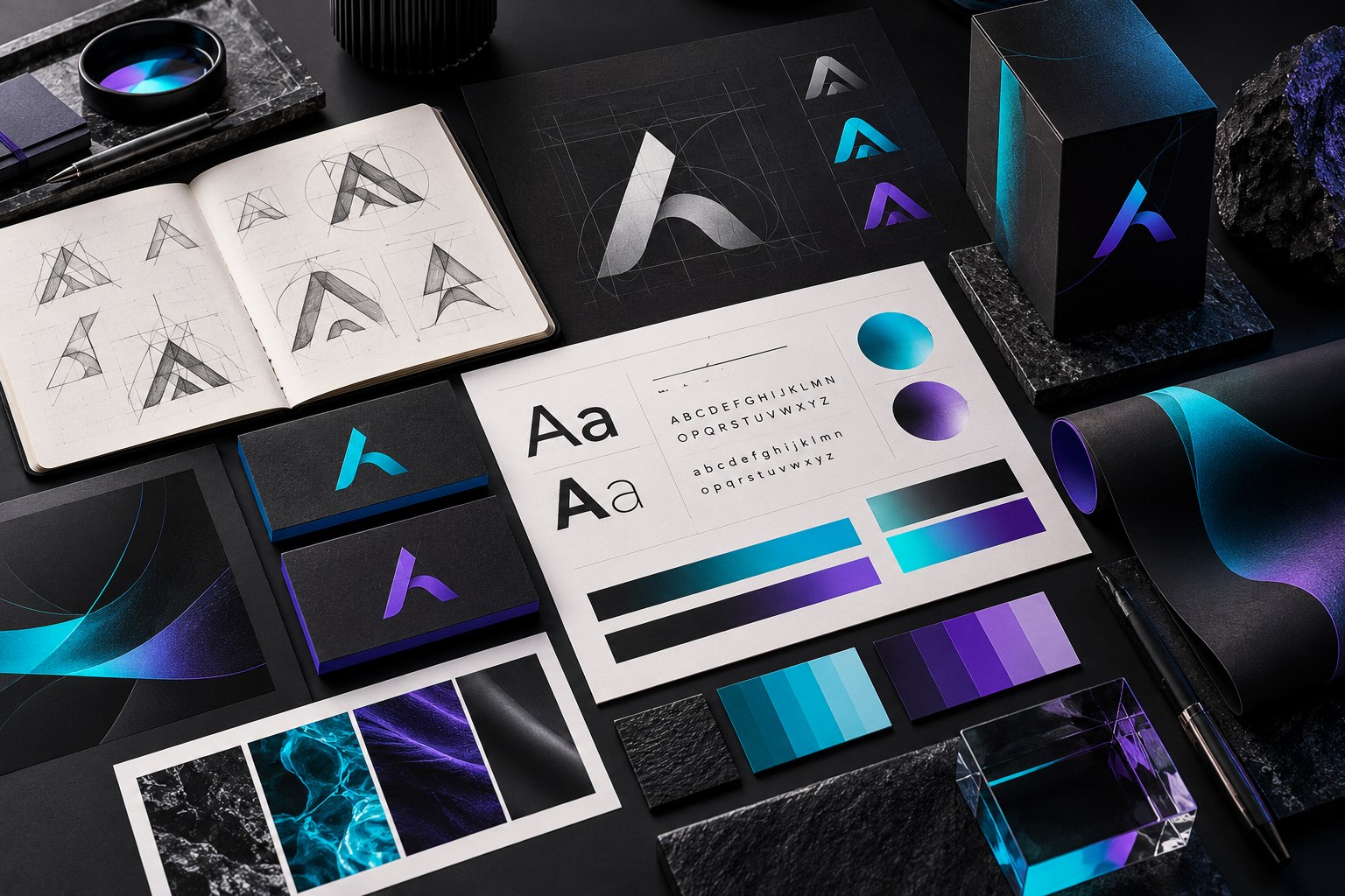 Artify branding visual