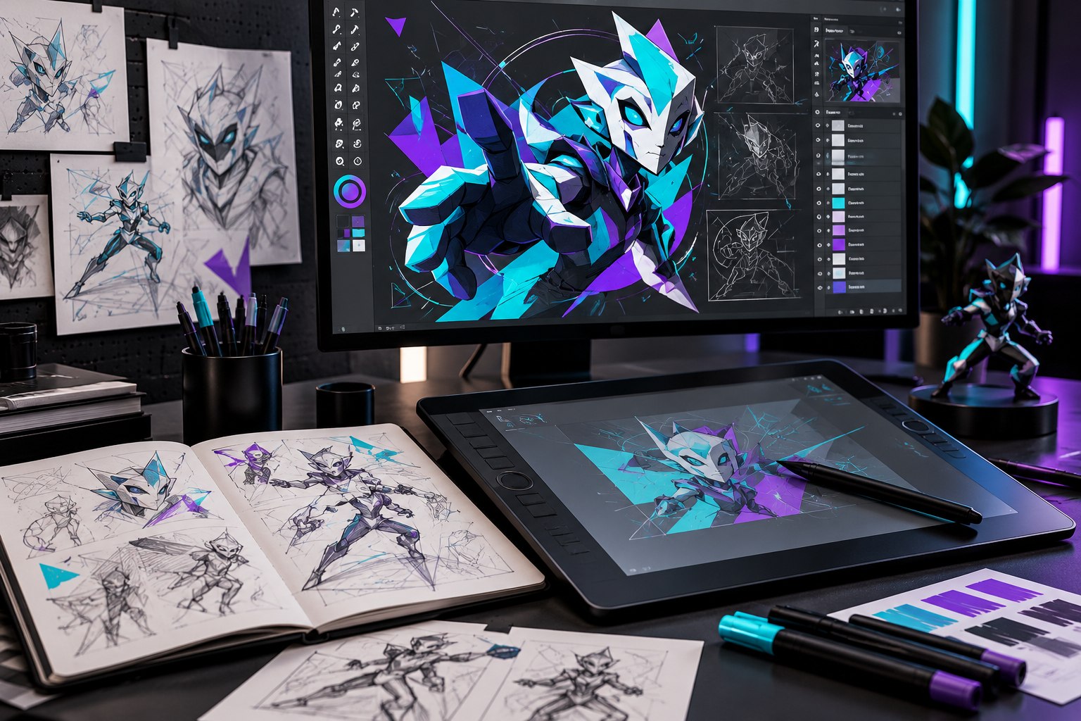 Artify illustration visual